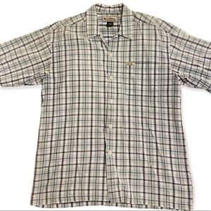 Mens Large Quiksilver button down shirt